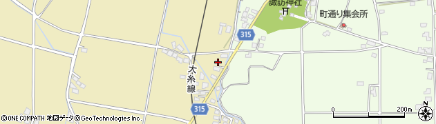 長野県安曇野市三郷明盛5072周辺の地図