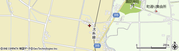 長野県安曇野市三郷明盛2236-1周辺の地図