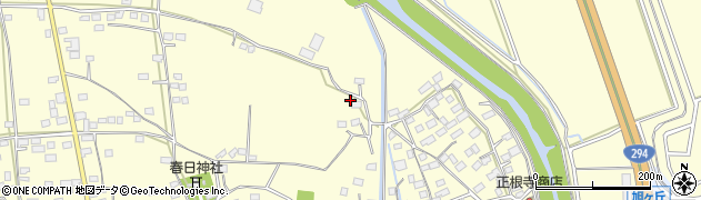 茨城県筑西市嘉家佐和周辺の地図