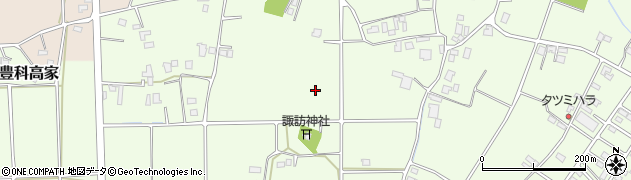 長野県安曇野市豊科高家（飯田）周辺の地図