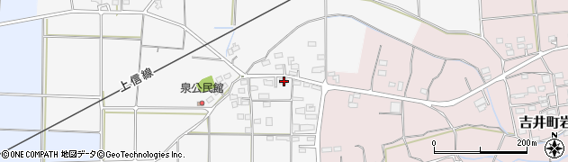 群馬県高崎市吉井町小暮610周辺の地図