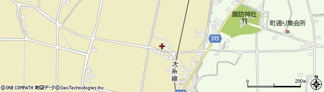 長野県安曇野市三郷明盛3166周辺の地図