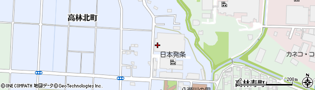 群馬県太田市高林北町1199-1周辺の地図