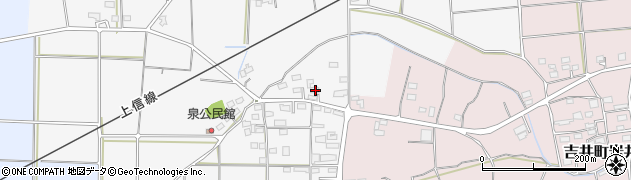 群馬県高崎市吉井町小暮617周辺の地図