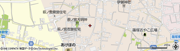 群馬県藤岡市篠塚588周辺の地図