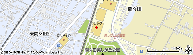 セリアフォルテ間々田店周辺の地図