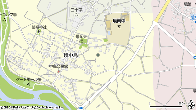 〒370-0133 群馬県伊勢崎市境中島の地図