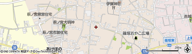 群馬県藤岡市篠塚319周辺の地図
