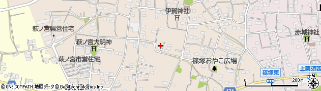 群馬県藤岡市篠塚335周辺の地図