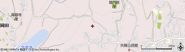 長野県松本市岡田下岡田周辺の地図
