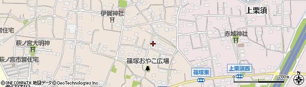 群馬県藤岡市篠塚432周辺の地図