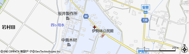長野県佐久市新子田伊勢林1842周辺の地図