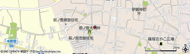 群馬県藤岡市篠塚593周辺の地図