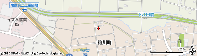 群馬県太田市粕川町684周辺の地図