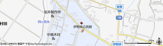 長野県佐久市新子田伊勢林1843周辺の地図