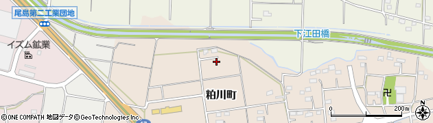 群馬県太田市粕川町484周辺の地図