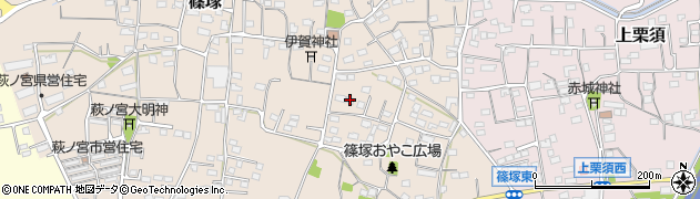 群馬県藤岡市篠塚384周辺の地図