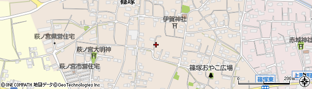 群馬県藤岡市篠塚336周辺の地図