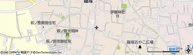 群馬県藤岡市篠塚342周辺の地図