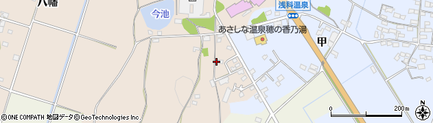 長野県佐久市八幡304周辺の地図