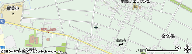 埼玉県上里町（児玉郡）金久保周辺の地図