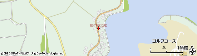 松ケ崎(北潟)周辺の地図