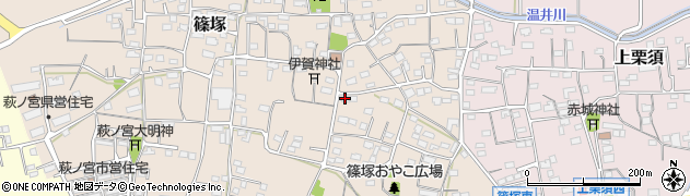 群馬県藤岡市篠塚382周辺の地図