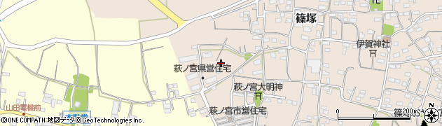 群馬県藤岡市篠塚626周辺の地図