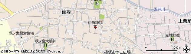 群馬県藤岡市篠塚350周辺の地図