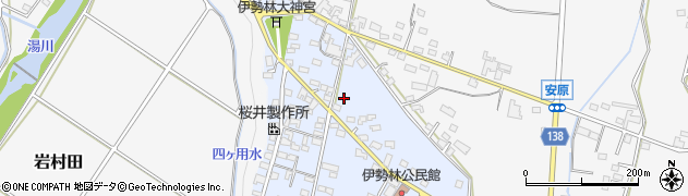 長野県佐久市新子田伊勢林1838周辺の地図