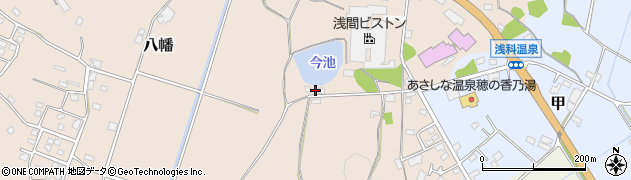 長野県佐久市八幡260周辺の地図