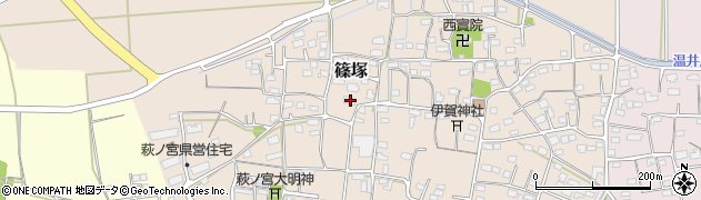 群馬県藤岡市篠塚496周辺の地図