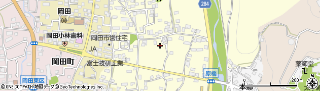 長野県松本市原周辺の地図