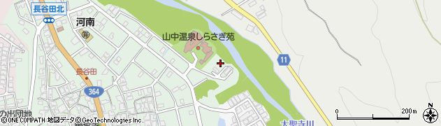 石川県加賀市山中温泉長谷田町（チ）周辺の地図