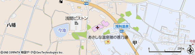 長野県佐久市八幡229周辺の地図