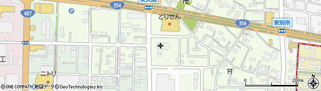 ガーデンカンパニー　太田店周辺の地図