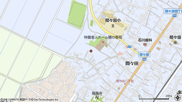 〒329-0205 栃木県小山市間々田の地図