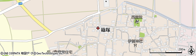 群馬県藤岡市篠塚504周辺の地図