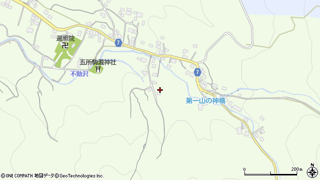 〒300-4406 茨城県桜川市真壁町山尾の地図