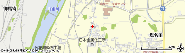 佐久警察署中津警察官駐在所周辺の地図
