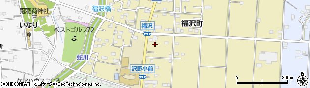 ＪＡ太田市沢野周辺の地図