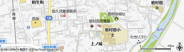 上ノ城公会場周辺の地図
