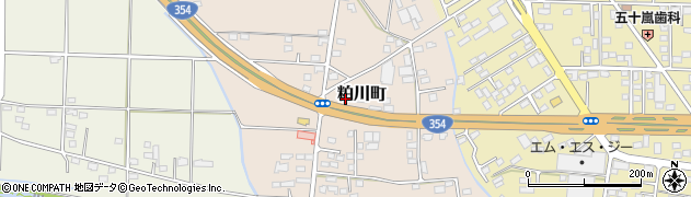 群馬県太田市粕川町253周辺の地図