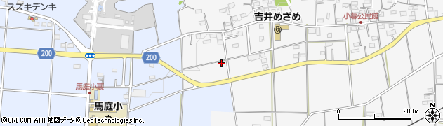 群馬県高崎市吉井町小暮100周辺の地図