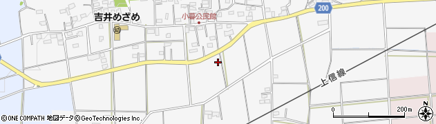 群馬県高崎市吉井町小暮181周辺の地図