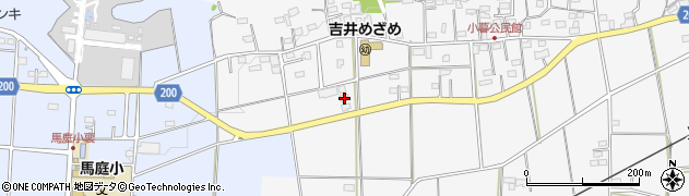 群馬県高崎市吉井町小暮106周辺の地図