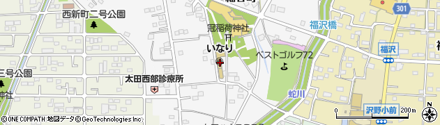 群馬県太田市細谷町22周辺の地図