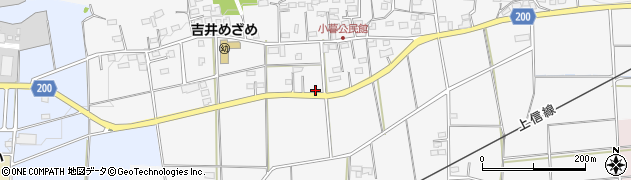 群馬県高崎市吉井町小暮24周辺の地図