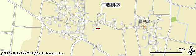 長野県安曇野市三郷明盛4267周辺の地図