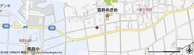 群馬県高崎市吉井町小暮105周辺の地図